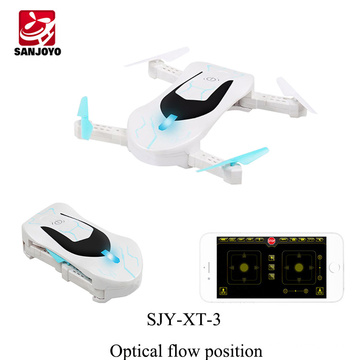 Foldable car shape drone SJY-XT-3 pocket drone APP control Wifi FPV drone with 720P HD camera Altitude hold PK Eachine E52